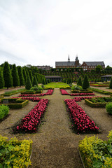 Old German monastery with a fantastic garden