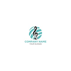 Academy Music logo design vector