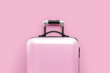 Travel & airplane concept with the luggage