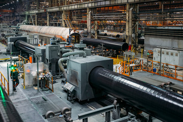 Polymer pipe coating machinery 