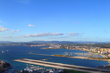 Fototapeta premium Bahía de Algeciras. Cadiz