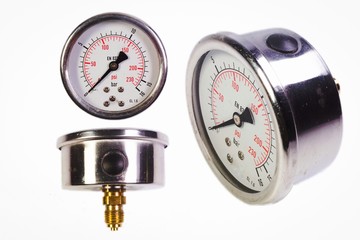 gauge pressure in the pipeline,a wall in the background