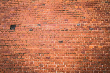 Brick wall in close up	