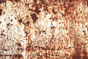 rusty metal surface and cracking texture