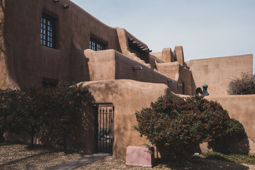 Fototapeta premium Muzeum Sztuki w Santa Fe, Nowy Meksyk, USA