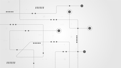 Abstract geometric connect lines and dots.Simple technology graphic background.Illustration Vector design Network and Connection concept.