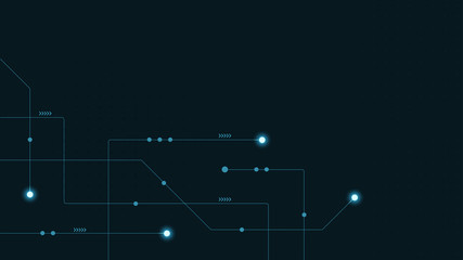 Abstract geometric connect lines and dots.Simple technology graphic background.Illustration Vector design Network and Connection concept.