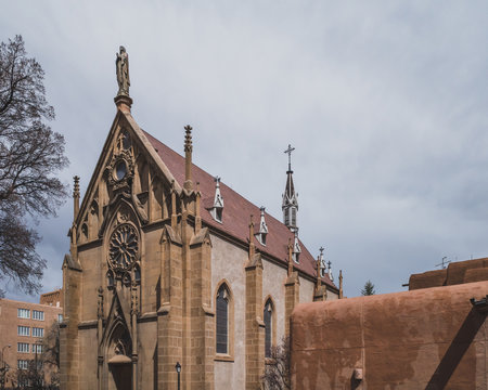 Loretto Chapel in Santa Fe, USA