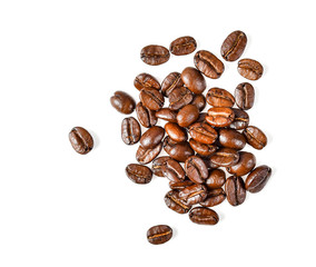 coffee bean isolated on white background