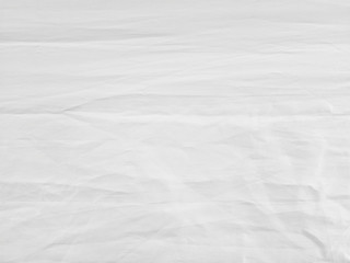 Obraz premium Soft white wrinkled fabric background