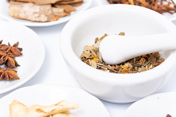 漢方イメージ　乳鉢