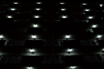 マンションのあかり