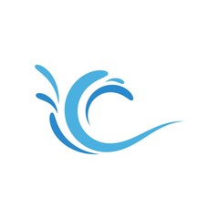 Water splash Logo