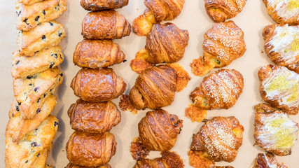 Collection of pastries