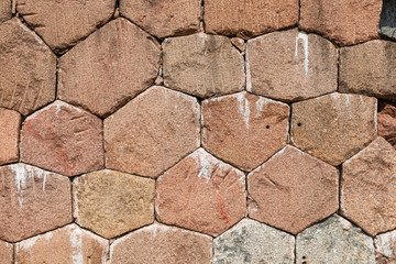 Historical fortified site of Bomarsund. Ruins of fortress. Finland war heritage. Aland islands, Finland. Europe.