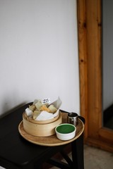 cup of tea with teapot and cup of tea