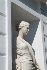 Sculpture "Lonely woman"