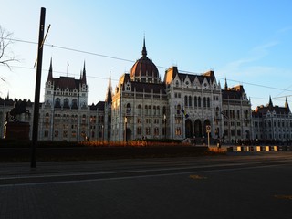 Országház. Hungarian Parliament Building, Budapest, Hungary