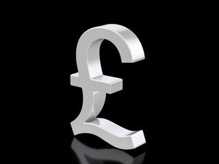 Metallic pound symbol