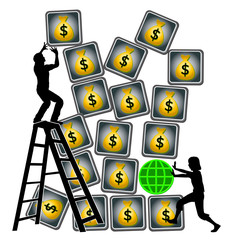 Kids will change the world. Children fight against global warming and for a safe and clean future