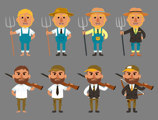 Cute Business Cartoon Human Character. Concept Art. Realistic Illustration. Video Game Digital CG Artwork. Character Design.