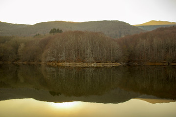 Lake and relax in the mountains