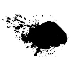 Black Ink Splatter Background. illustration vector design