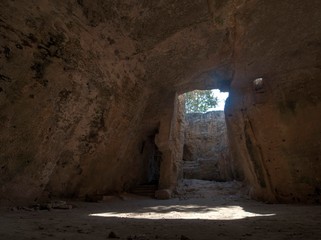 Paphos Archaeological Park in Paphos, Cyprus