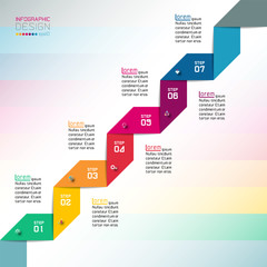 Obraz premium Modern Design template use for infographics, banner, labels.