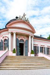 Obraz premium Baroque Pavilion in Melk Abbey Garden, Melk, Austria