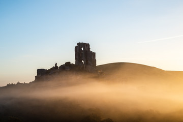 Mist surrounding a castle