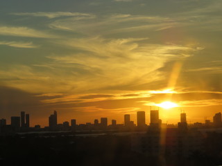 Fototapeta na wymiar Miami Sunset