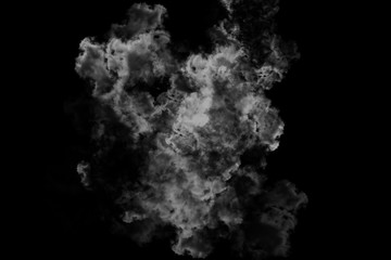 abstract colored dust explosion on a black background.abstract powder splatted background.