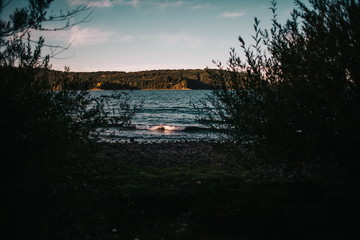 Lago patagonico