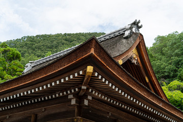Fototapeta na wymiar Izumo Daijingu in Kyoto, Japan