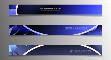 Set banner background with multicolor composition . vector design illustration
