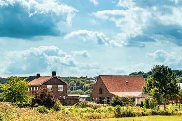 A Traditional Dutch Farm Family House