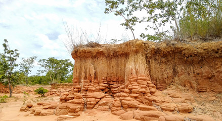 Sok phi dib is a famous geological tourist destination because it is over 65 million years old. It...