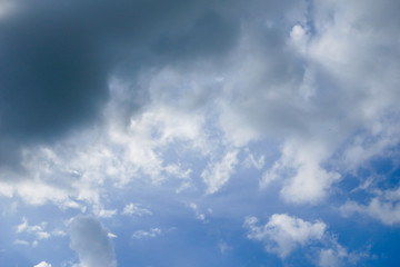 cloud on blue sky nature background for design