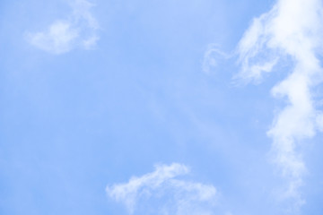cloud on blue sky nature background for design