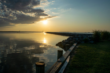 Fototapeta premium Nanticoke River Sunset