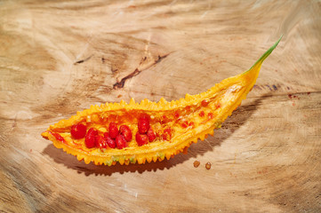 Exotic vegetable Mamordika