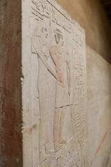 Scenes in Saqqara Necropolis, Cairo, Egypt