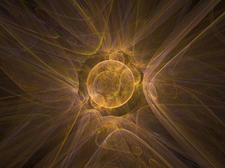 surreal futuristic digital 3d design art abstract background fractal illustration for meditation and decoration wallpaper