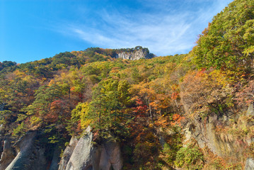 秋の吹割渓谷