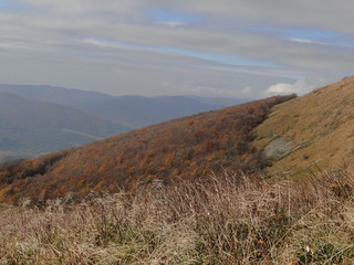 Jesień w Bieszczadach, Polska