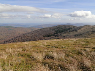 Jesień w Bieszczadach, Polska