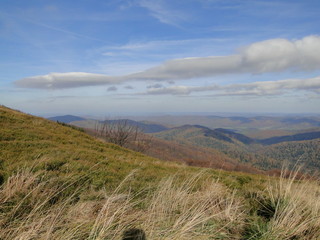 Jesień w Bieszczadach, Polska