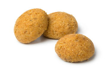 Traditional Moroccan ghoriba cookies