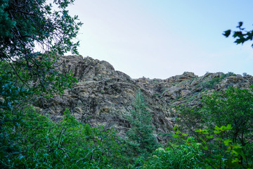 View along Adams Canyon trail near Layton, Utah